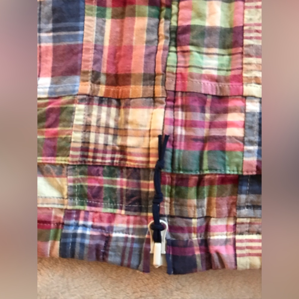 Brooks Brothers Nantucket (Authentic) India Madras Patchwork Plaid Hoodie Jacket - Picture 6 of 15